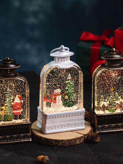 Christmas Decoration Scene Layout